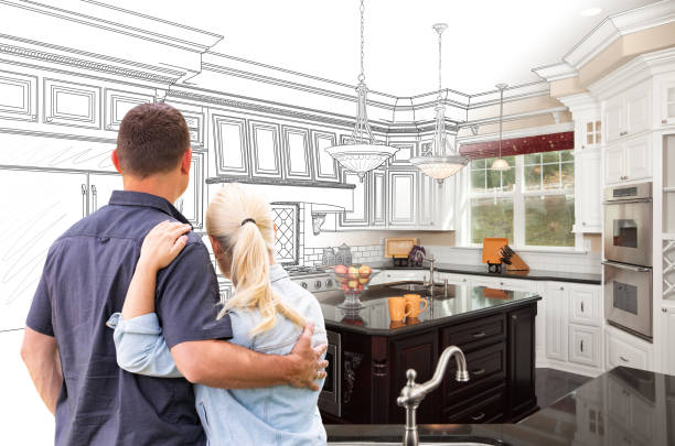 Professional Kitchen Remodeling technician working in Kent, OH